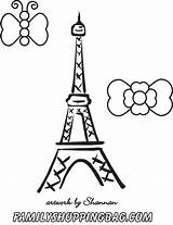 Coloring Paris Pages Eiffel Tower France Kids Poodle French Drawing Color Getcolorings Party Digital Paintingvalley sketch template