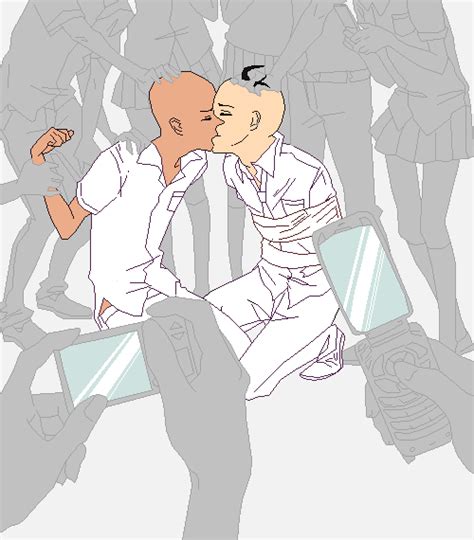 forced kiss yaoi by mort kun bases on deviantart