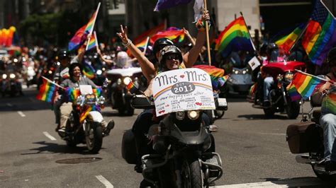 lgbtq pride marches marked by protests across us abc news
