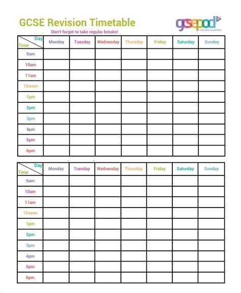 amp pinterest  action revision timetable revision timetable