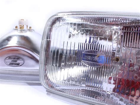 headlight inserts 100 75w 4000k sealed beam xenon white set h4 bulbs