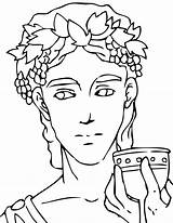 Greek Dionysus Goddesses Romano Demeter Hades Coloringhome Roman Coliseo Romanos Dentistmitcham Colorir sketch template