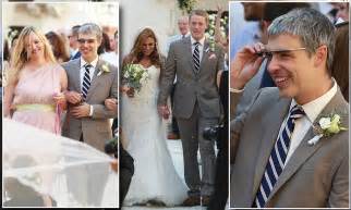 larry page wears  google glass   altar  glitzy wedding  croatia daily mail