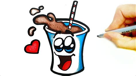 how to draw milk shake como desenhar um milk shake youtube