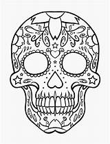 Coloring Skull Crossbones Pages Popular sketch template
