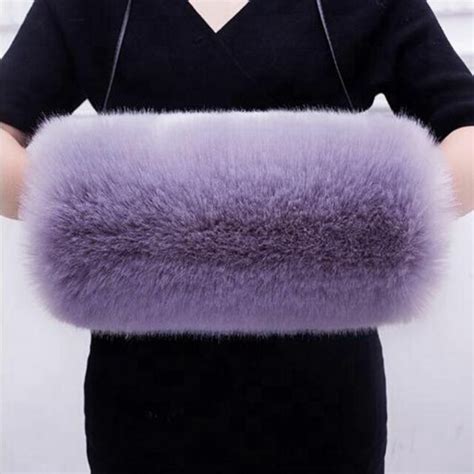 Women Hand Warmer Thickening Faux Fur 1 Pcs Winter Muff Fluffy