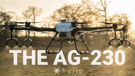 texas sized hylio crop spraying drone  ag  youtube