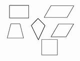 Classifying Quadrilaterals sketch template