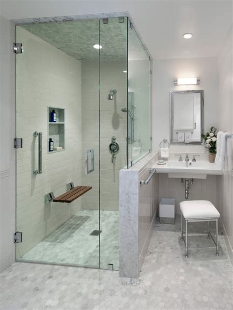 bathroom designs  handicap showers messagenote