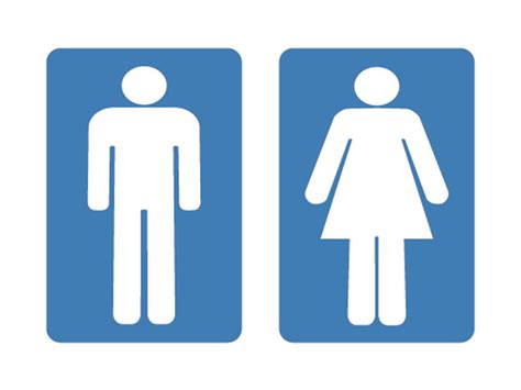 ladies  gents toilet signs clipart