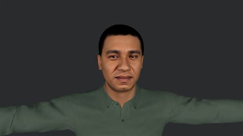 Andrew Holness Realistic Full Body Fully Rigged Character 3d Model By