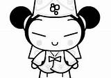 Coloring4free Pucca Garu Coloring Pages Printable sketch template