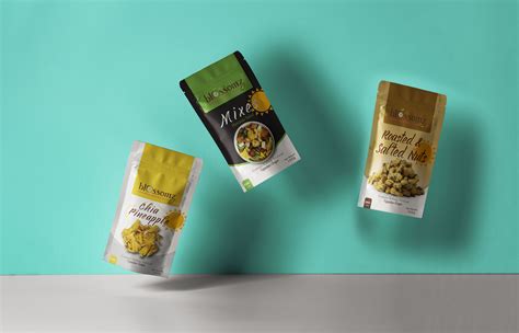 elegant playful packaging design  zahra food industries