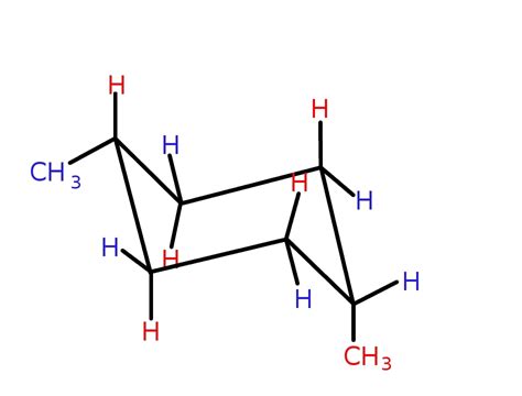 How Do We Represent Cis 1 4 Dimethylcyclohexane And Trans 1 4
