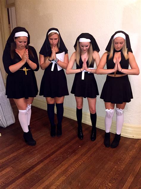 nuns halloween costume disfarces halloween matching halloween costumes