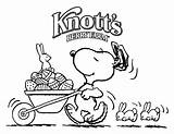 Snoopy Coloring Easter Pages Eggs Push Cart Color sketch template