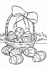 Cesta Bojanke Ovos Uskrs Easter Djecu Kolorowanki Printanje Wielkanocne Preschool Eggs Bontontv Cheia Printables sketch template
