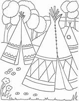 Coloring Pages Native Printable Americans Azcoloring sketch template