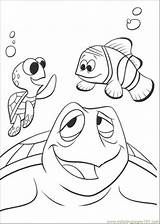 Coloring Pages Nemo Finding Kids Color sketch template