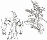 Pages Coloring Printable Elemental Oh Yu Gi Hero Neos sketch template