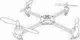Quadcopter Drawing Drone Paintingvalley Collection Quad sketch template