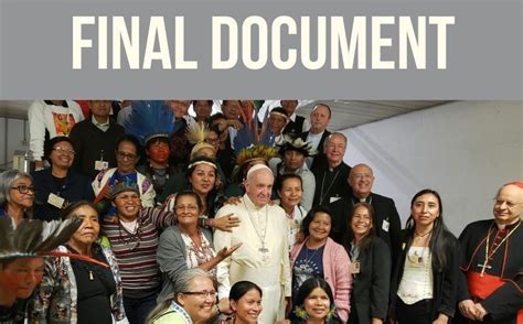 survey  amazon synod final  vatican ii   amazonian face catholic family news