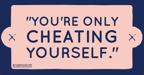 “you re only cheating yourself” the robert d and billie ray center