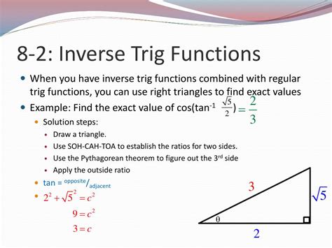 inverse trigonometric functions day  powerpoint  id