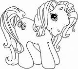 Pony Little Coloring Pages Printable Color Kids Hub Ponies Poney Google sketch template