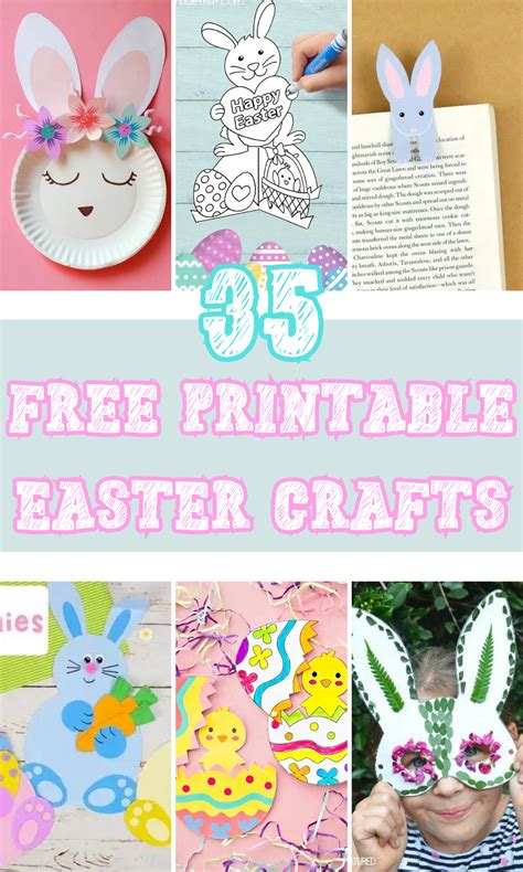 adorable  printable easter crafts  activities   playroom