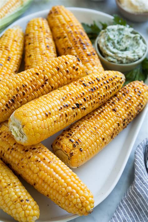 grilled corn    cooking classy
