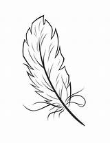 Feather Feathers Coloring Indian Bird Drawing Pages Eagle Printable Graphic Tattoo Deviantart Grass Pattern Print Colouring Color Gras Tribal Kids sketch template