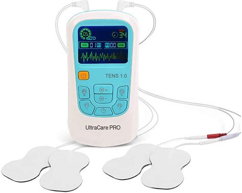 ultracare pro tens  rechargeable dual channel digital tens unittens devicetens machine