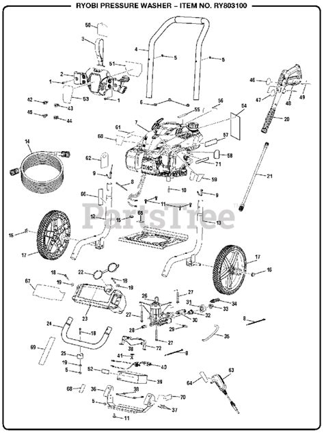 ryobi power washer parts diagram reviewmotorsco