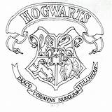 Crest Getcolorings Hogwarts Ravenclaw Crests sketch template