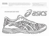 Asics Colourway Dynaflyte Runningmagazine sketch template