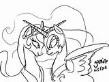 Coloring Moon Pony Pages Little Nightmare Luna Princess Mlp Kids Nightmer Colouring Printable Night Getcolorings Getdrawings Comments Choose Board Coloringhome sketch template