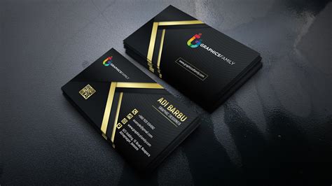 gold business card graphicsfamily