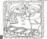 Teo Coloring Sleigh Snowman Pages sketch template