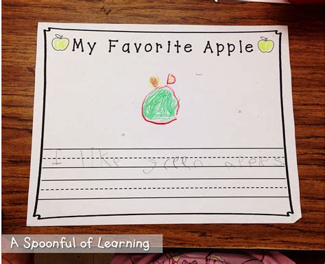 spoonful  learning apples teaching blogs teaching kindergarten apple