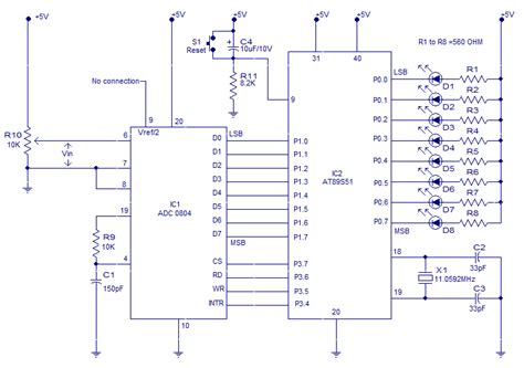 interfacing adc   circuit  interfacing adc   ats microcontroller