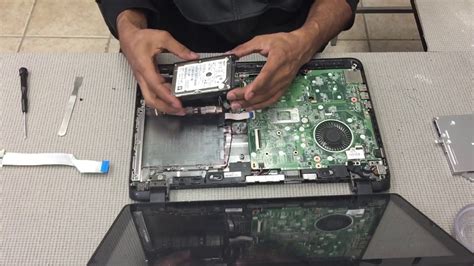 How To Remove Hard Drive From Hp Pavilion 15 Notebook