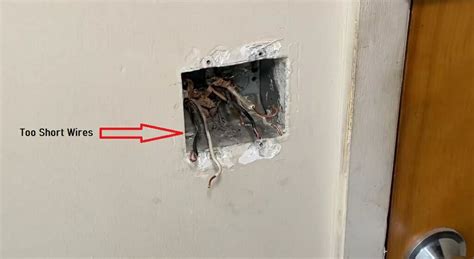 wire  leave  outlet box