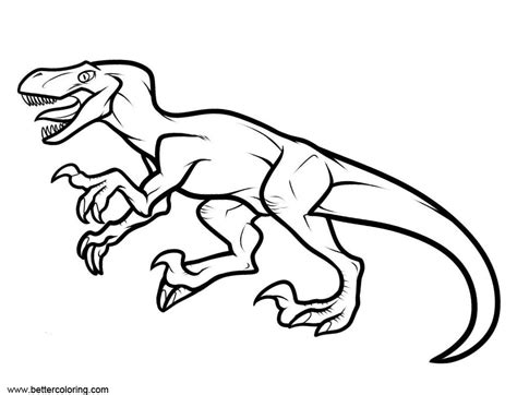 jurassic world fallen kingdom coloring pages  drawing