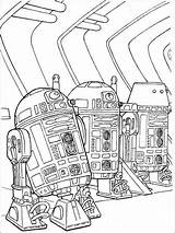 Star Wars Coloring Pages Droid Getcolorings Printable Coloriages sketch template