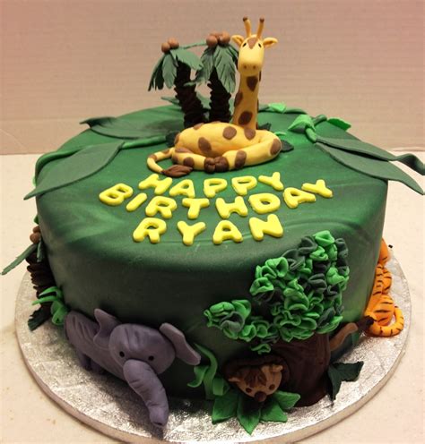 marymel cakes ryans jungle birthday
