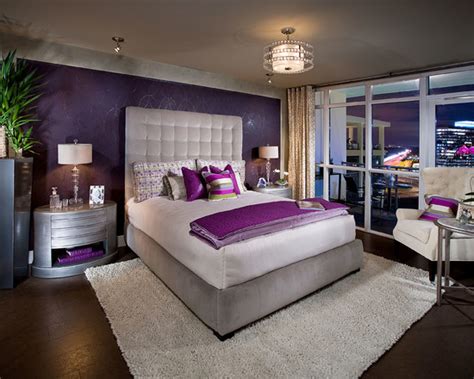 ravish modern purple bedroom ideas