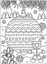 Vacances Coloritura Décoré Ornement Colorant Gingembre Imprimir Pesce As1 Año Invernali Decorato Colorano Vacanze sketch template