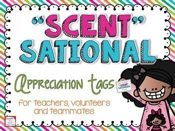 scent sational appreciation tags teacher appreciation printables