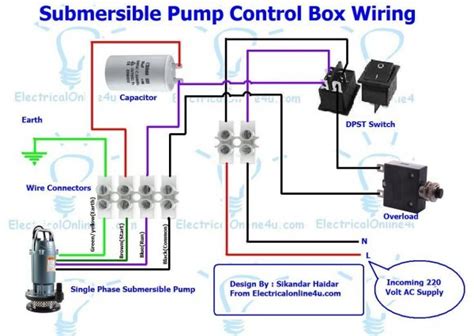franklin electric submersible pump wiring diagram